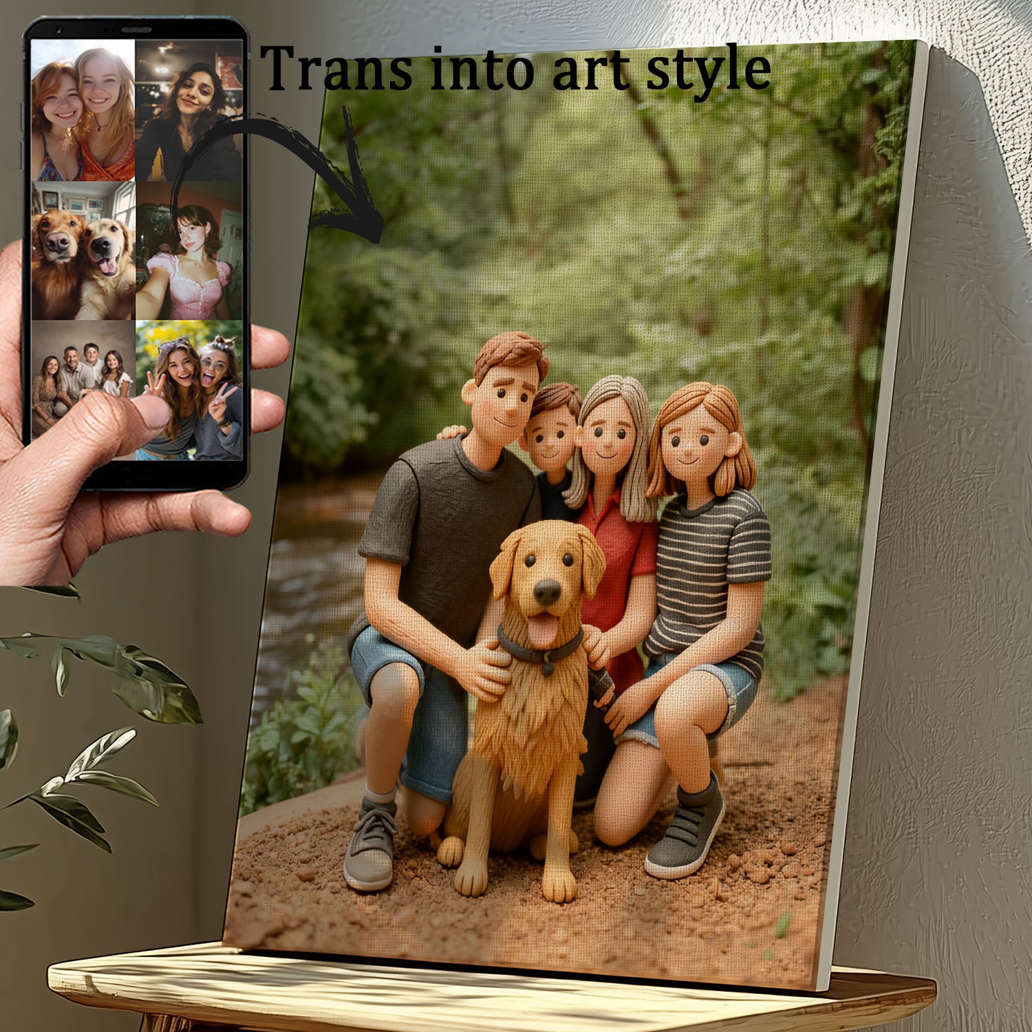 Custom Portrait Painting from Photos