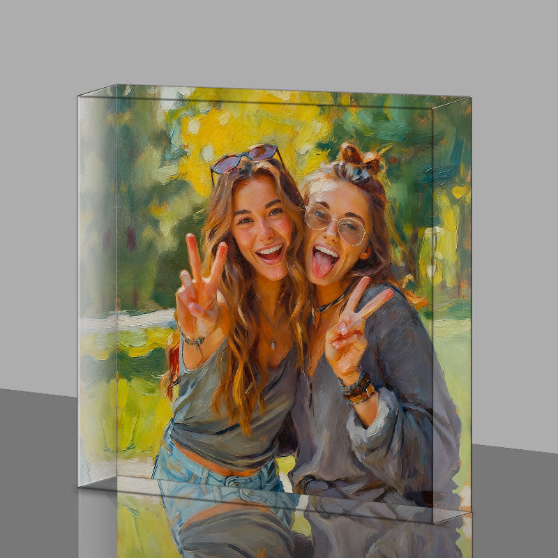 Custom Portrait Painting from Photos