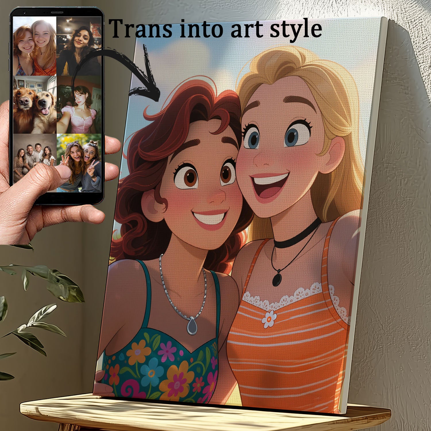 Custom Portrait Painting from Photos