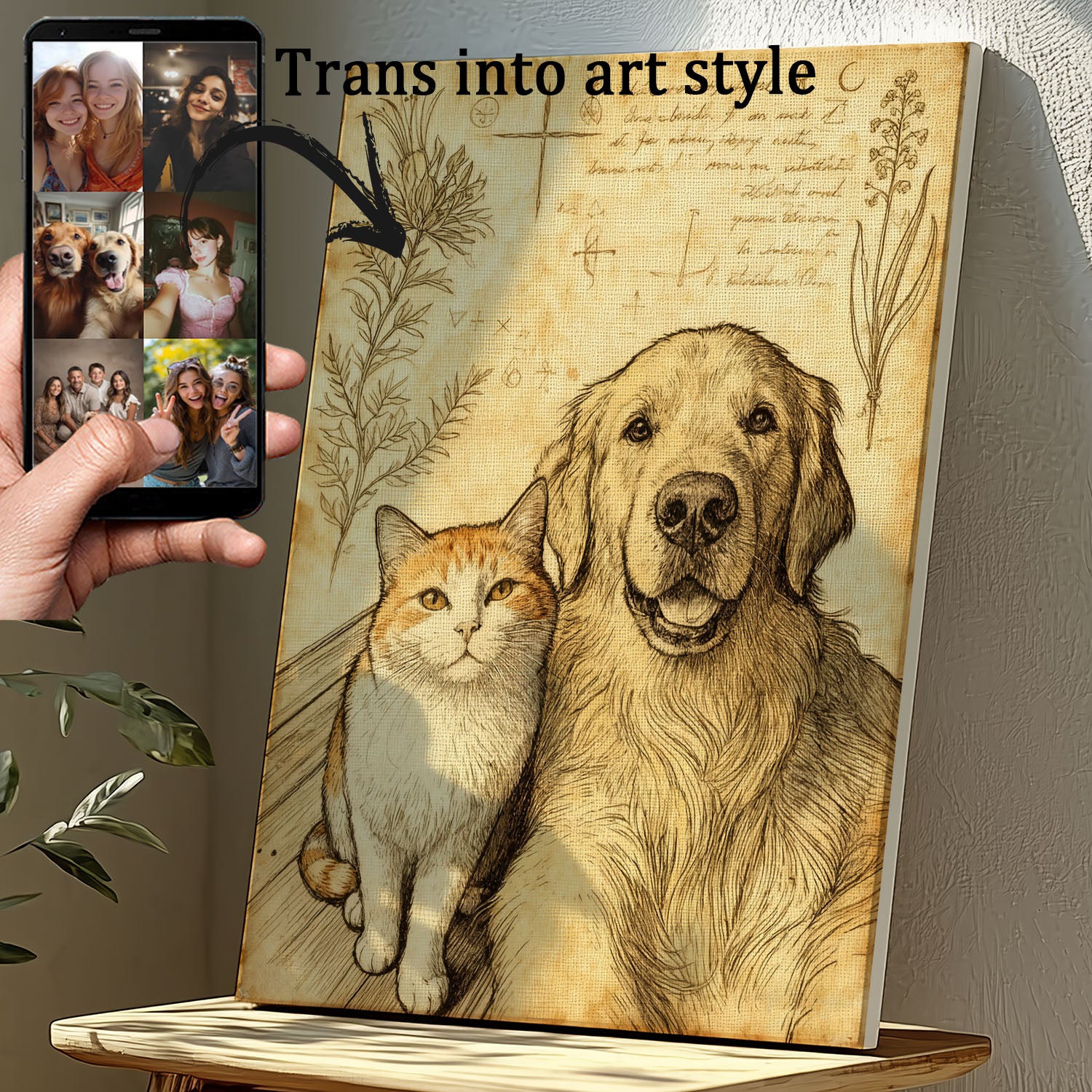 Custom Portrait Painting from Photos