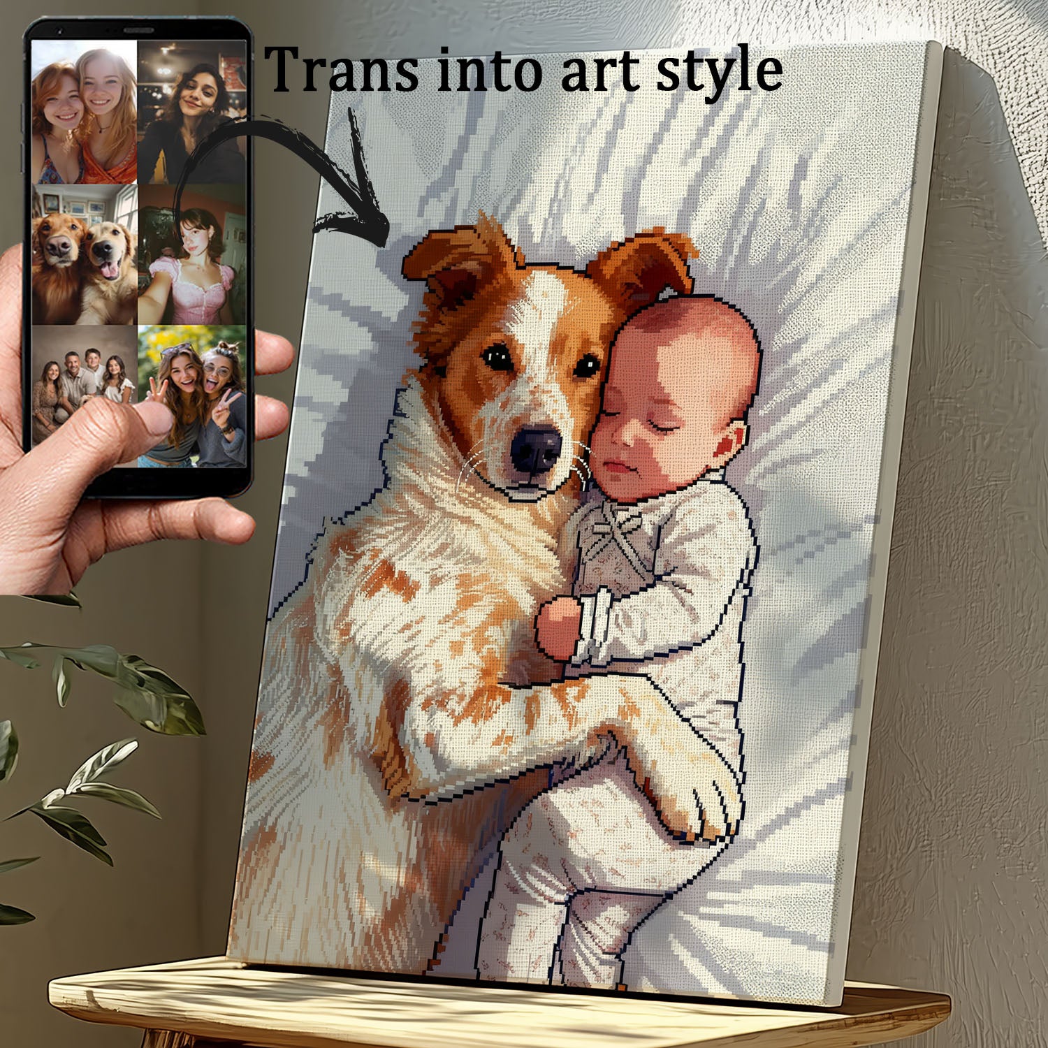 Custom Portrait Painting from Photos