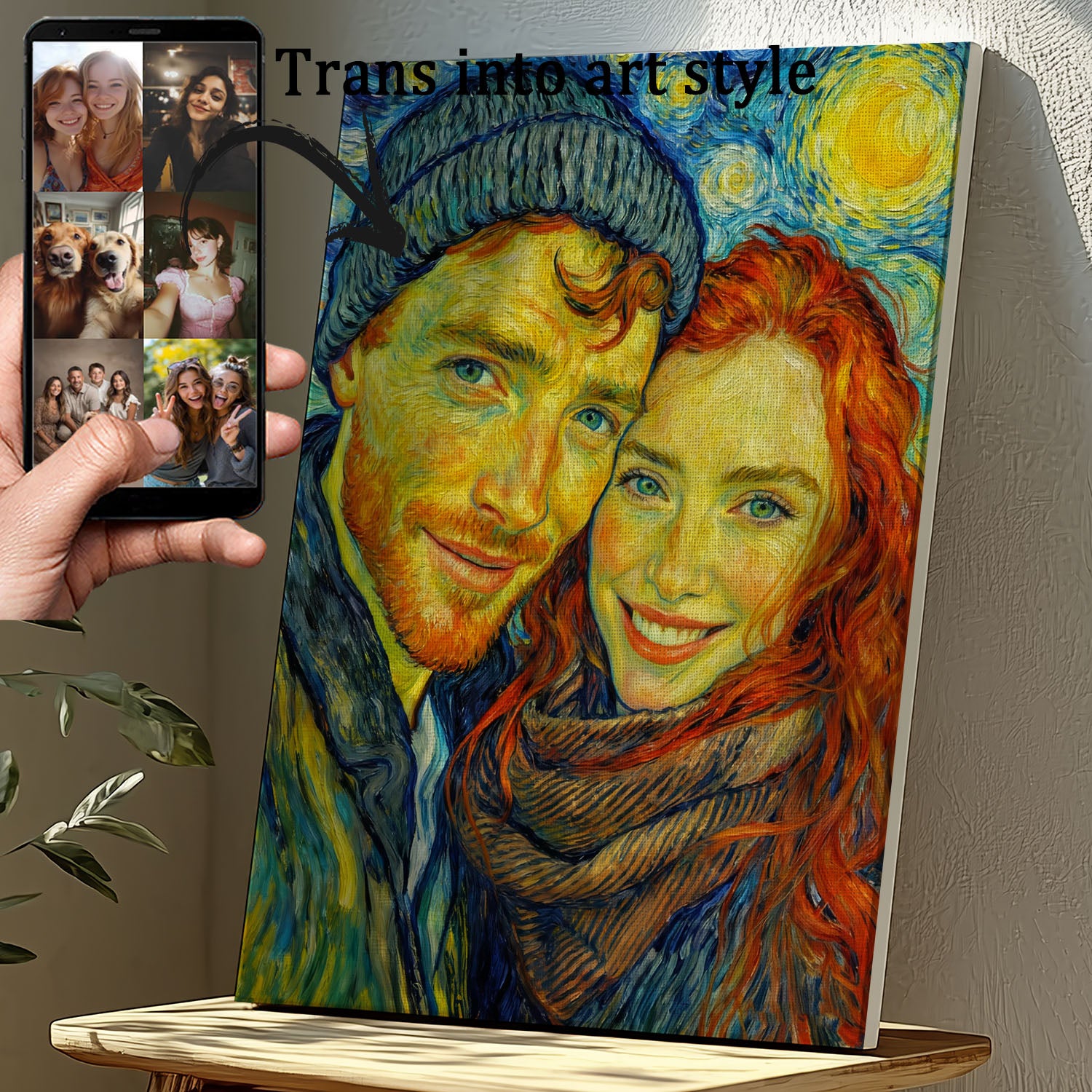 Custom Portrait Painting from Photos