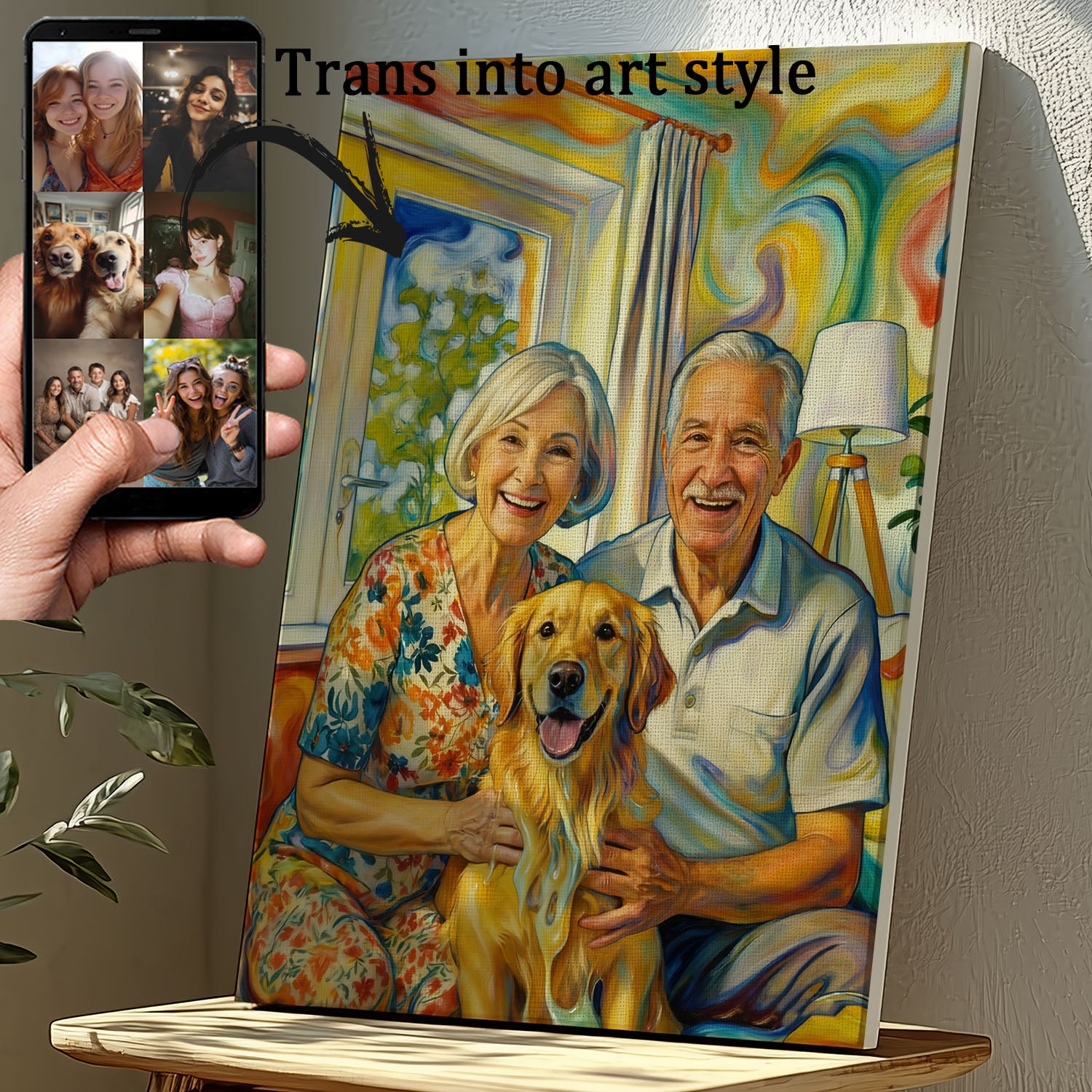 Custom Portrait Painting from Photos