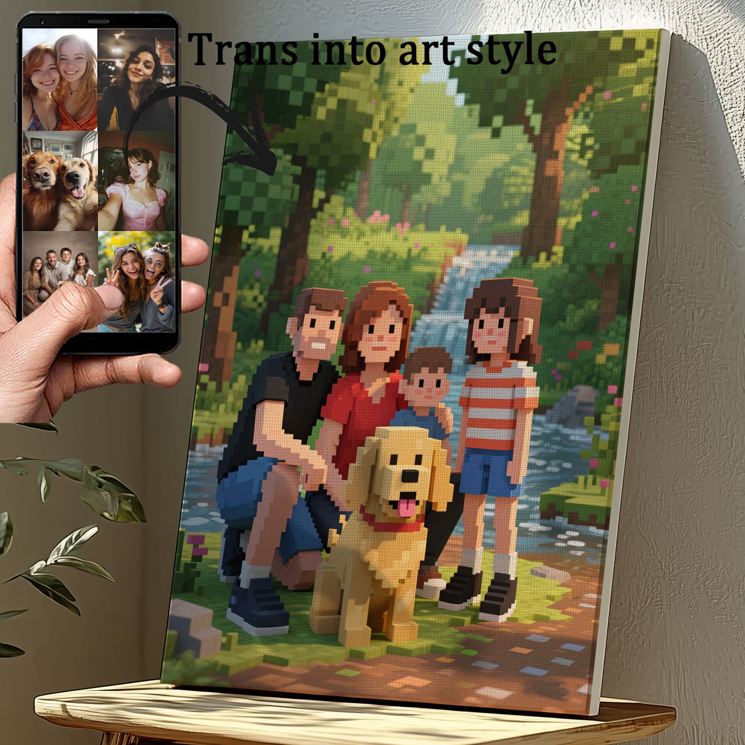 Custom Portrait Painting from Photos