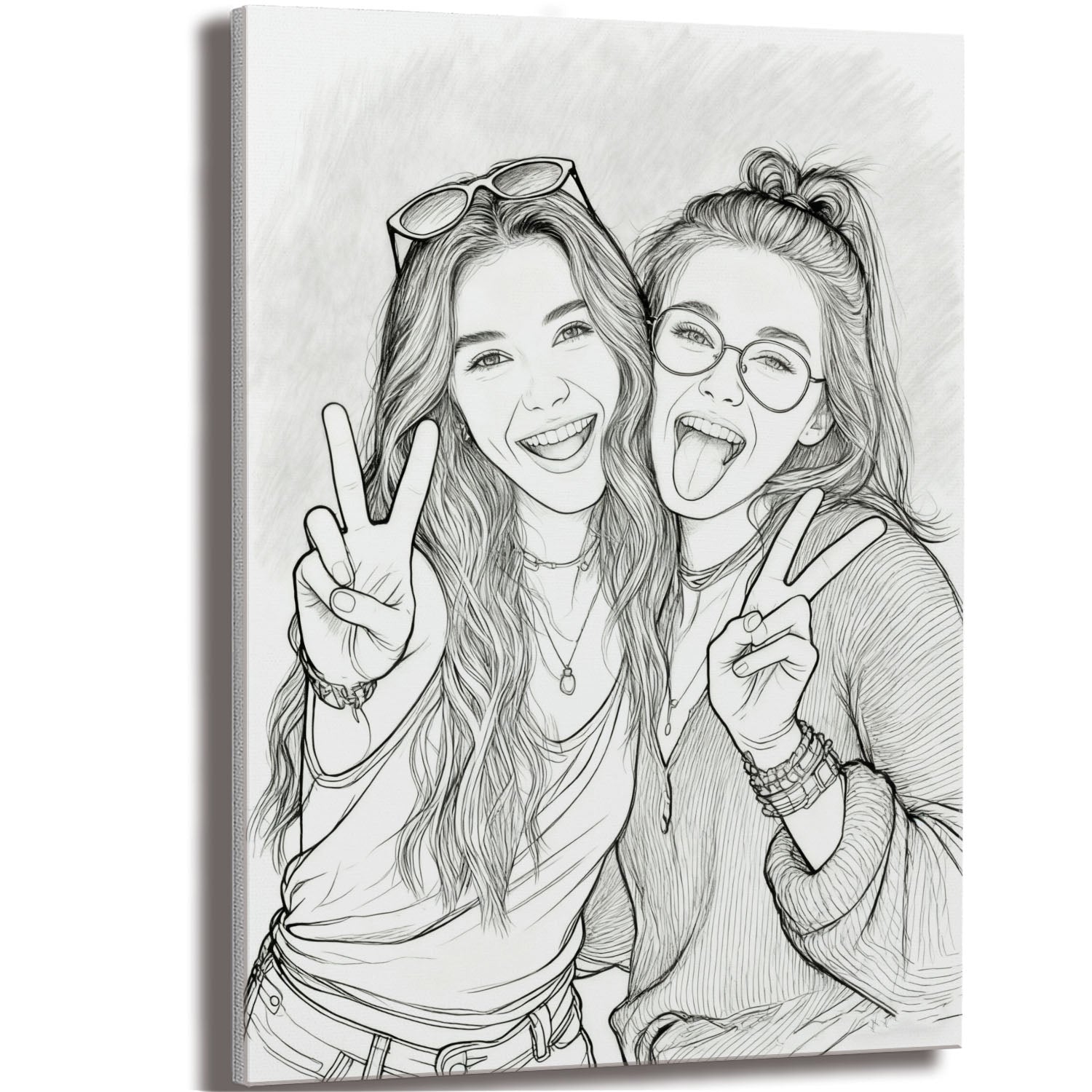 Custom Portrait Painting from Photos