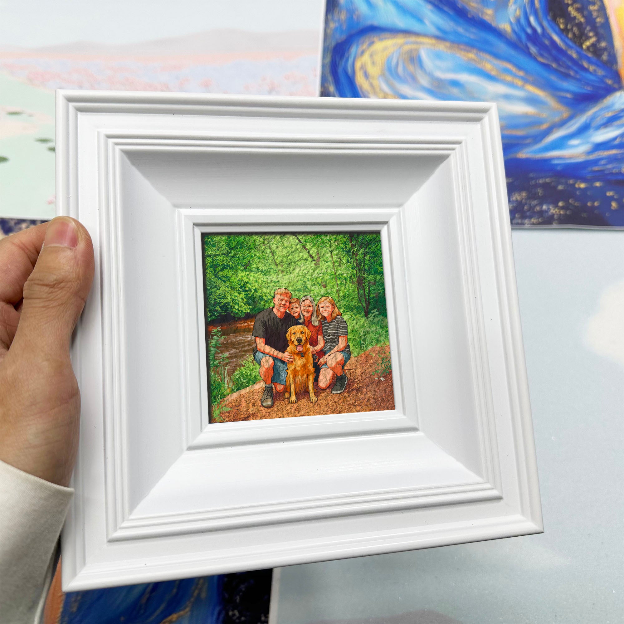 Custom Portrait Painting from Photos