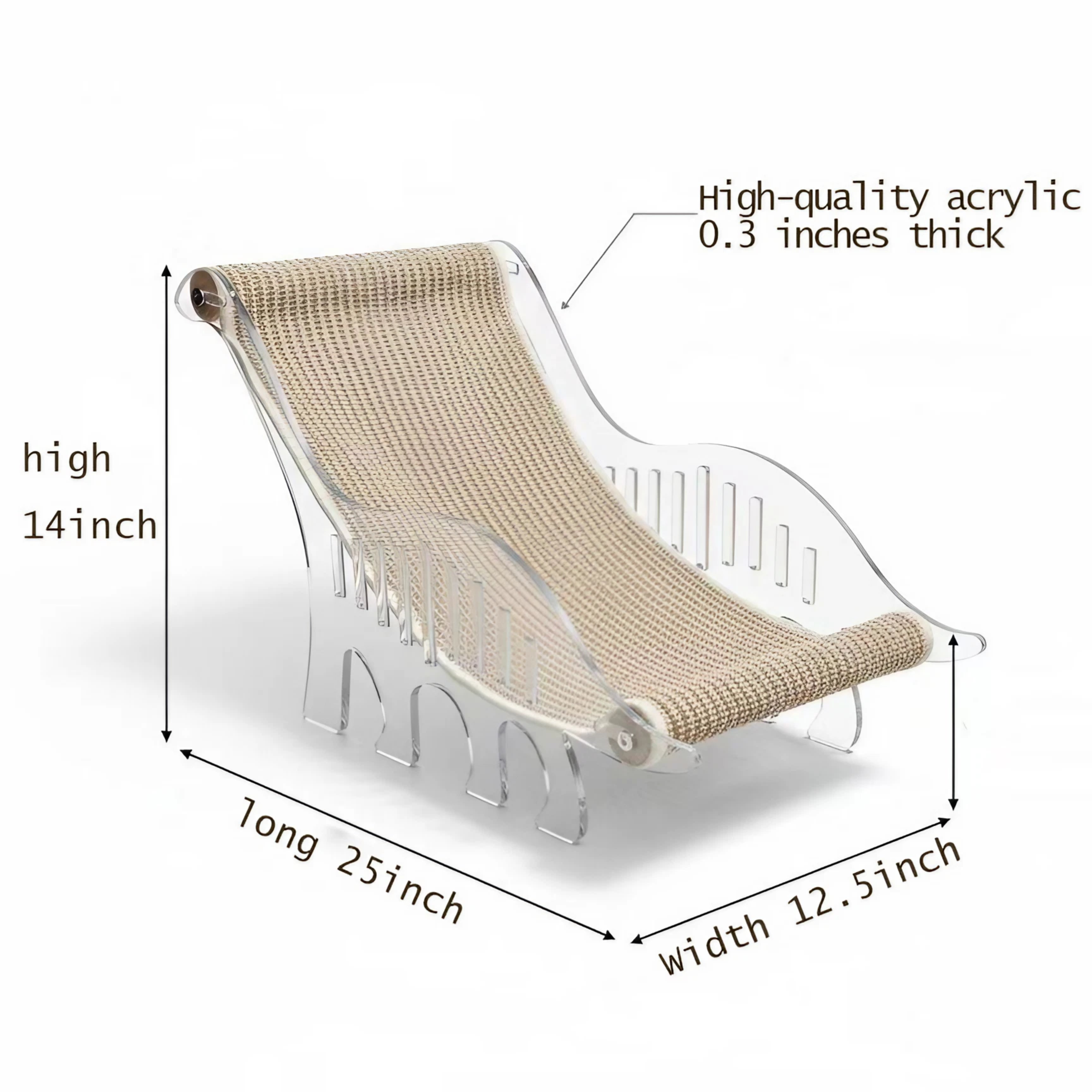 Cat bed for indoor cats  cat scratcher