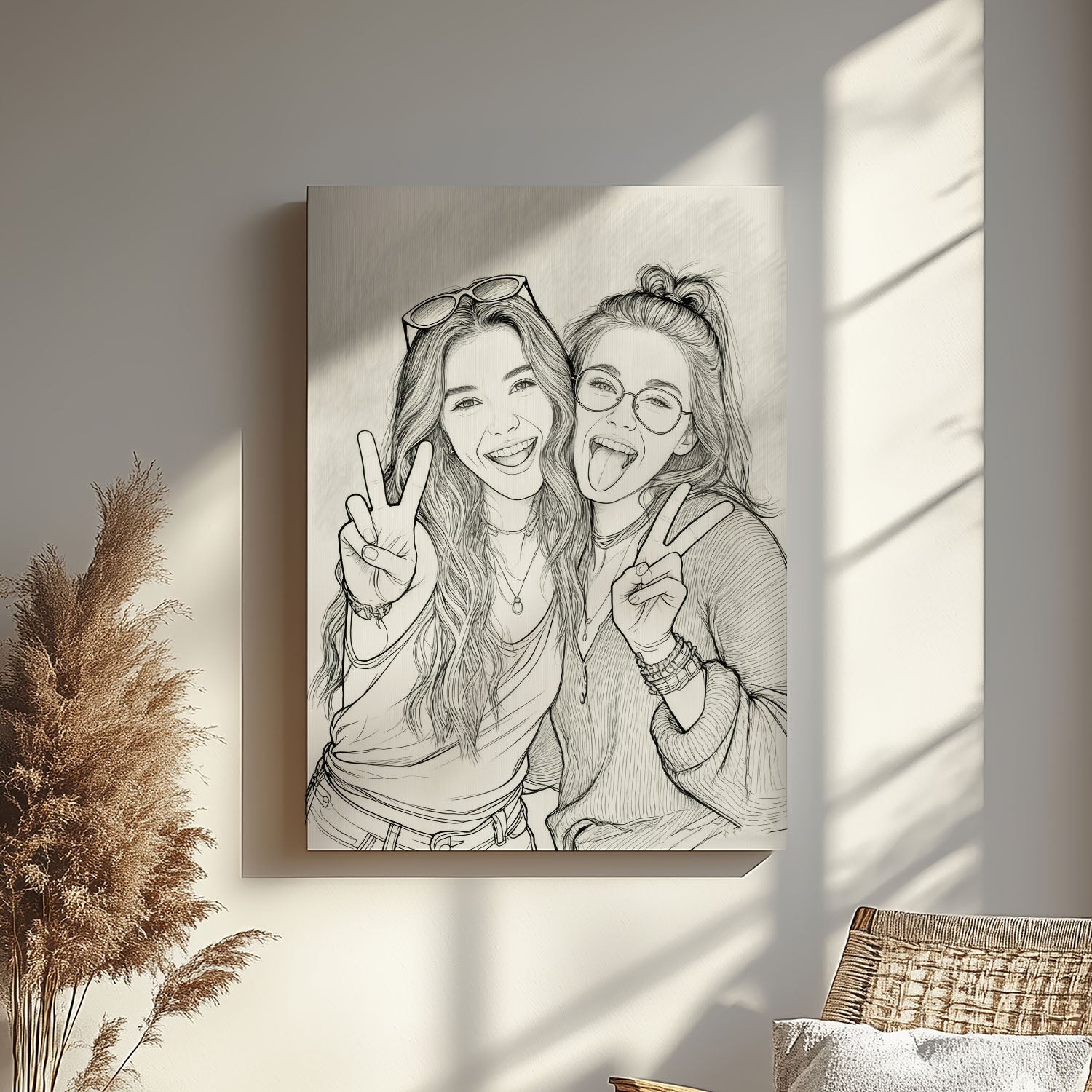Custom Portrait Painting from Photos