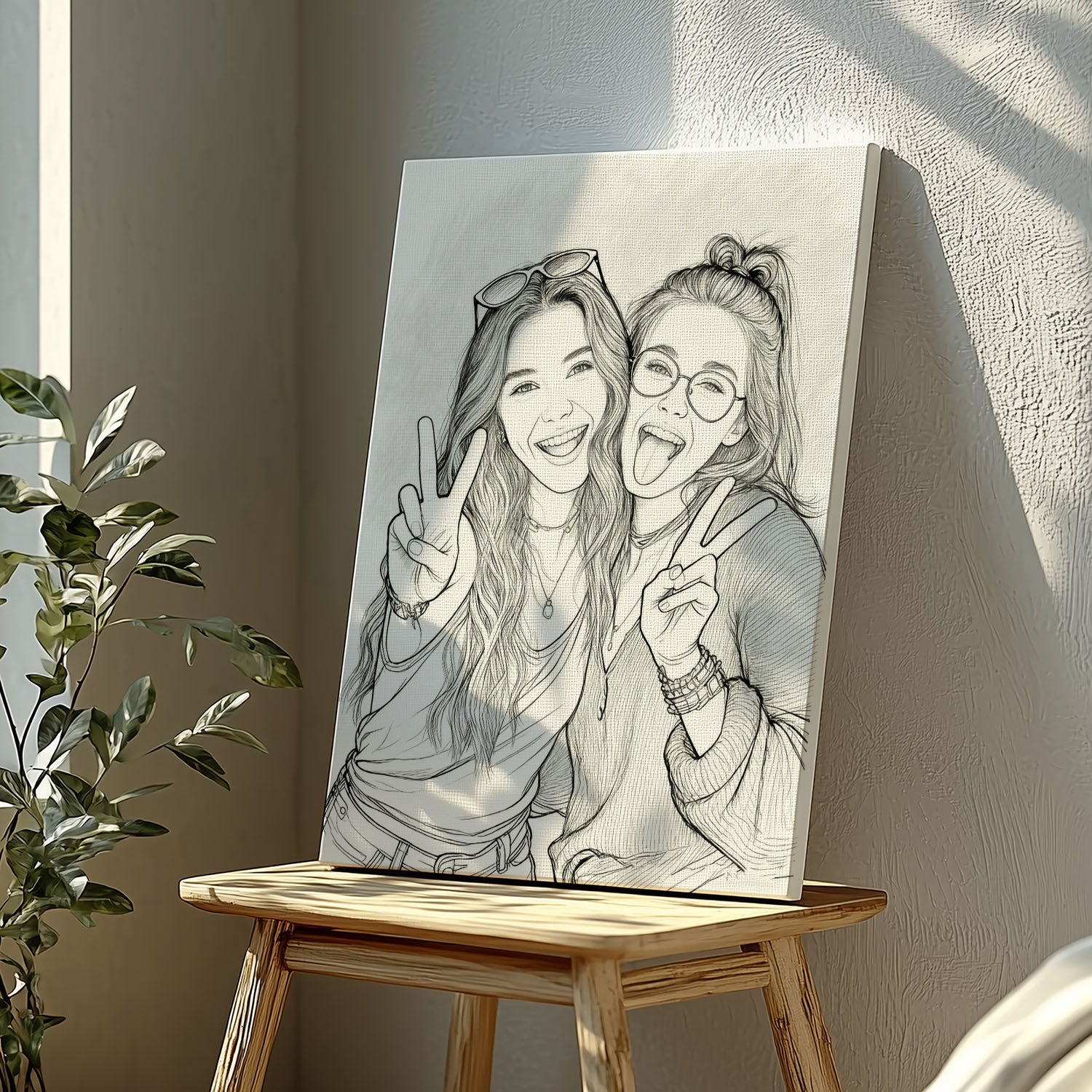 Custom Portrait Painting from Photos