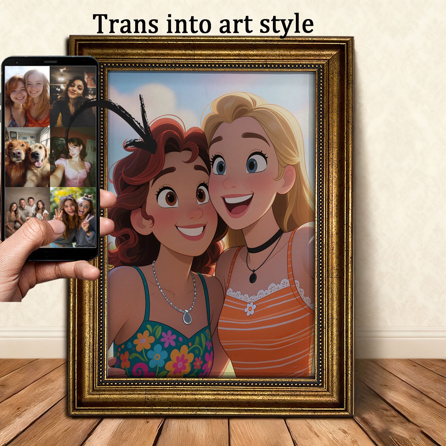 Custom Portrait Painting from Photos