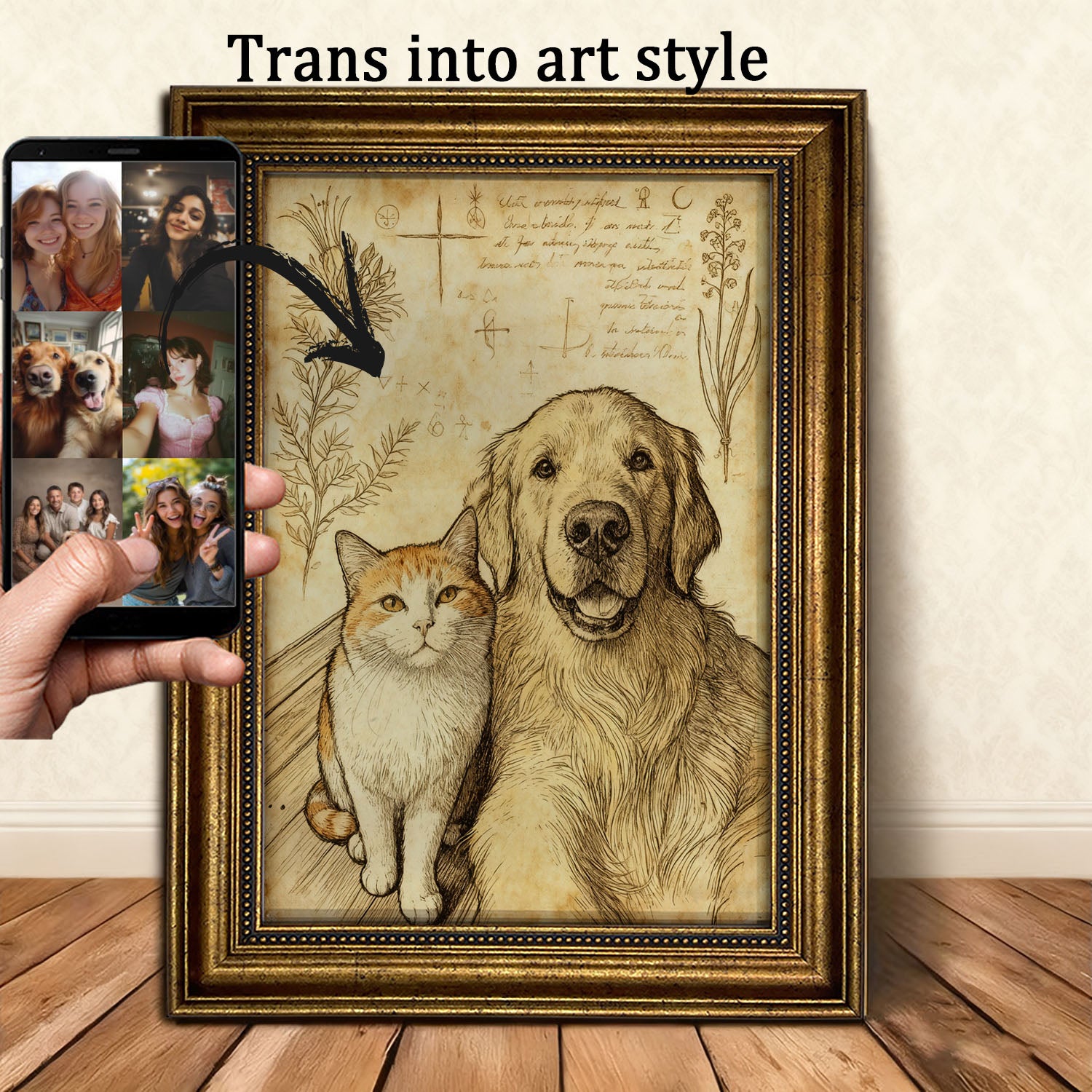 Custom Portrait Painting from Photos