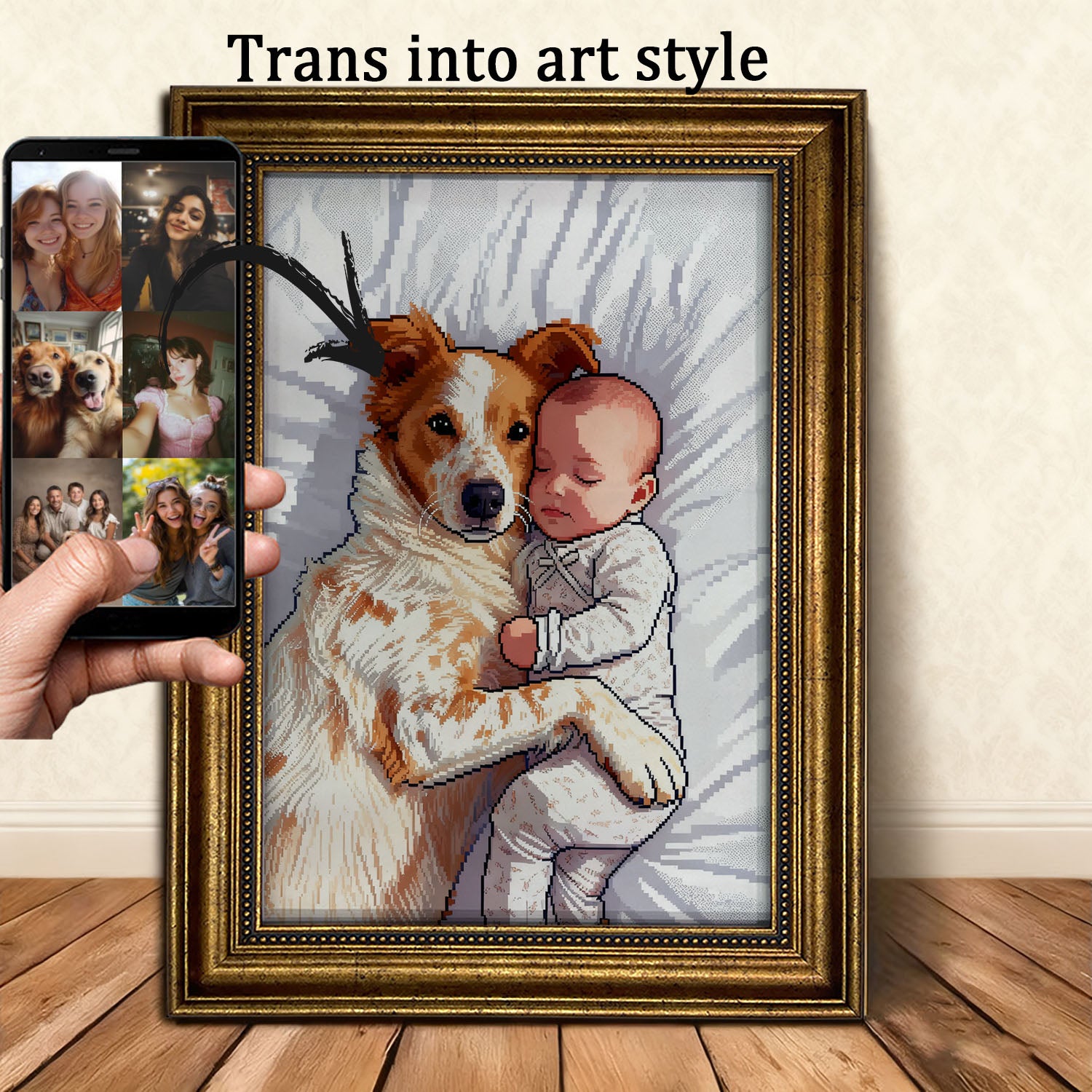 Custom Portrait Painting from Photos