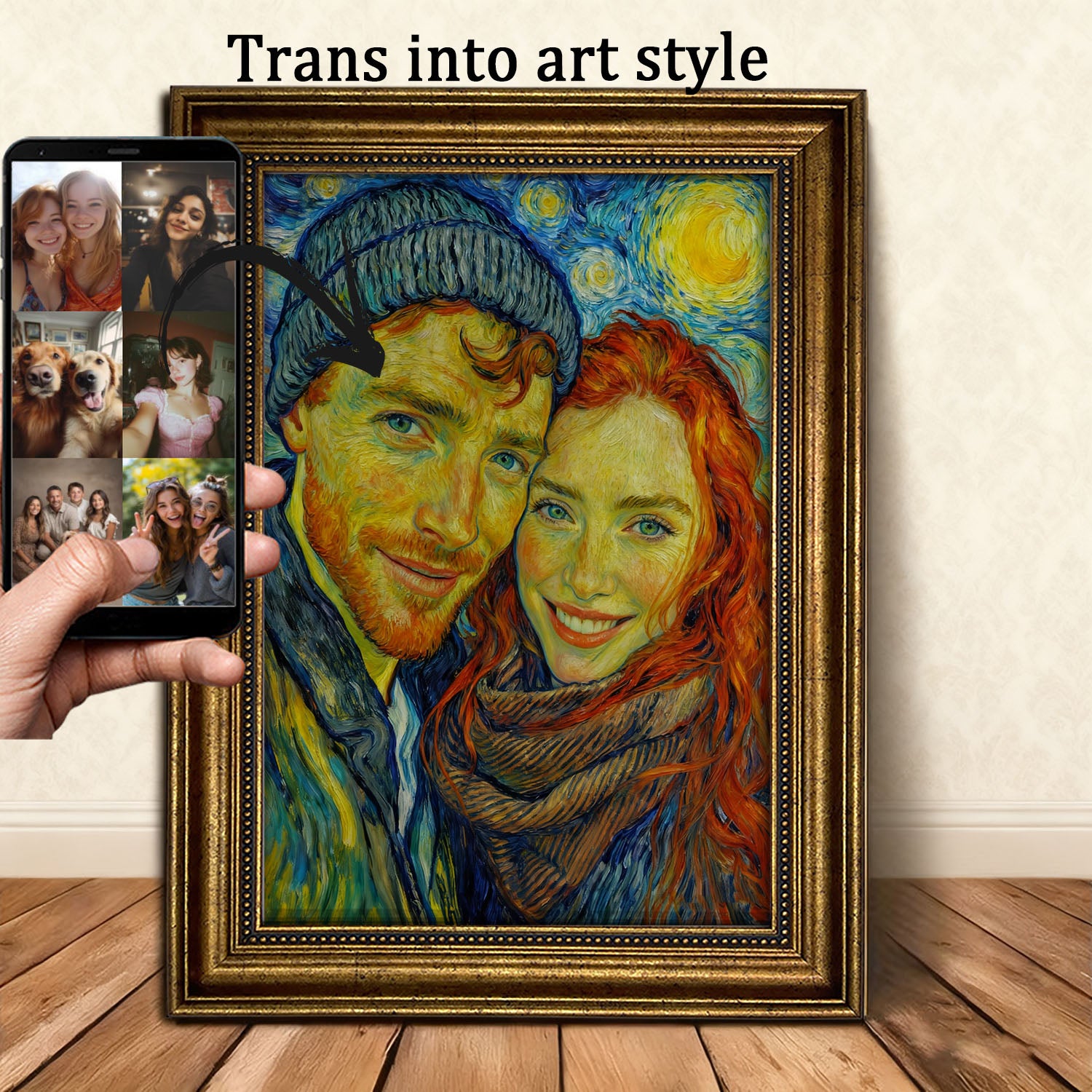 Custom Portrait Painting from Photos