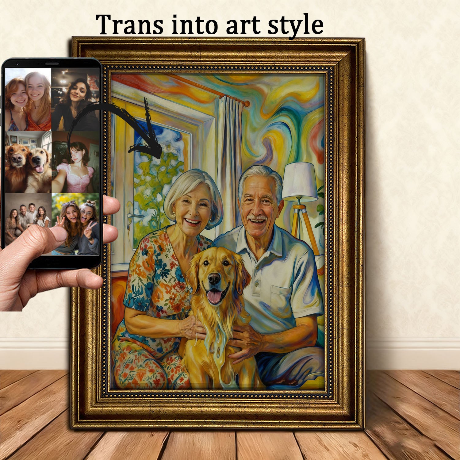 Custom Portrait Painting from Photos