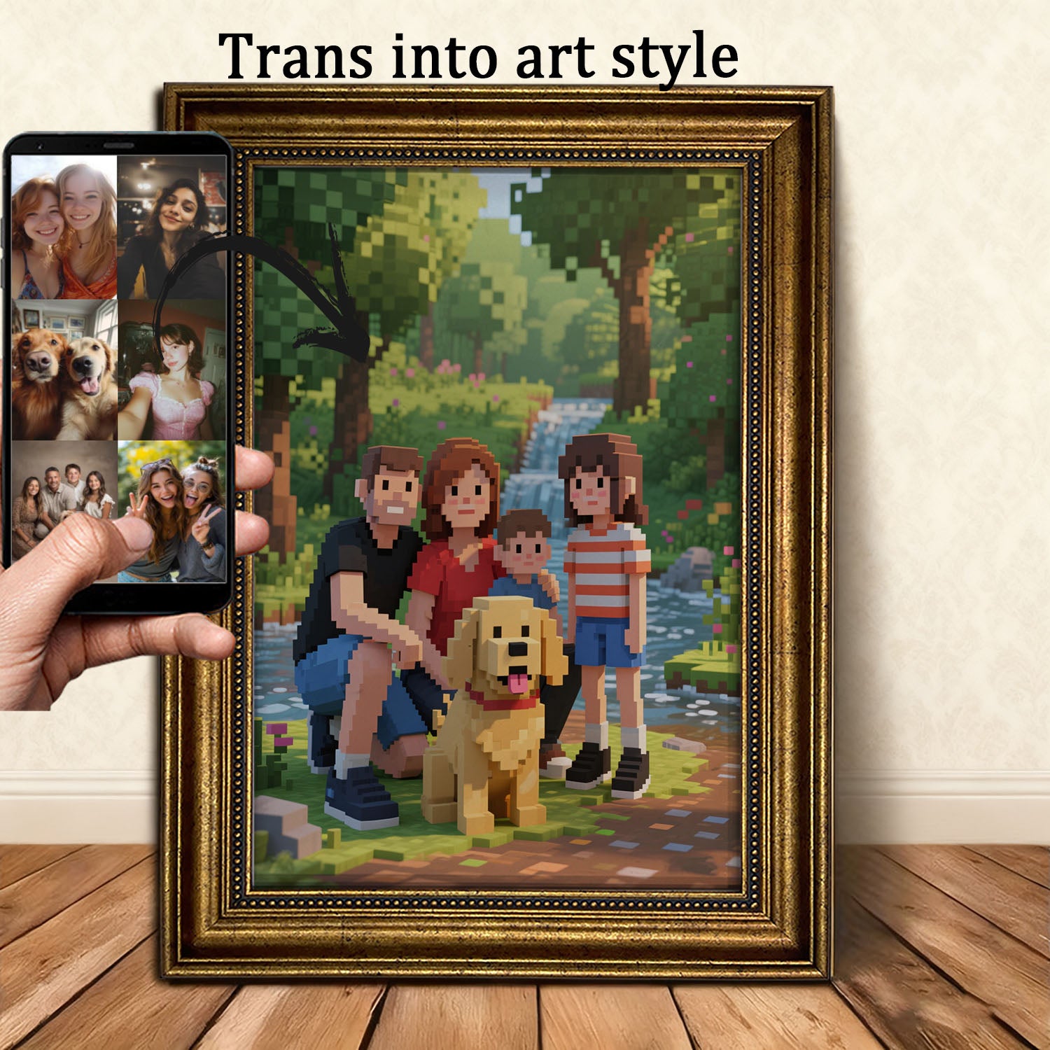 Custom Portrait Painting from Photos