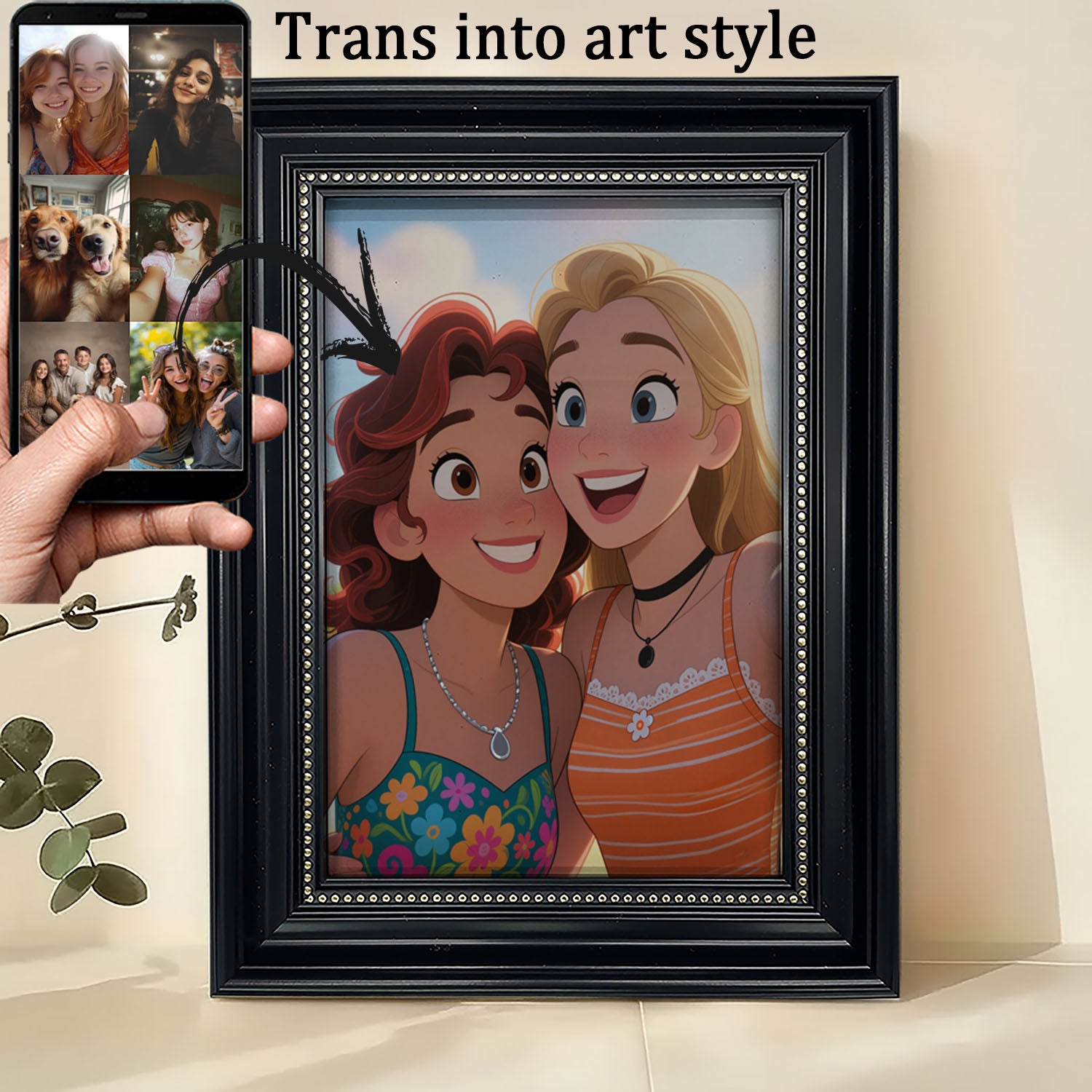 Custom Portrait Painting from Photos