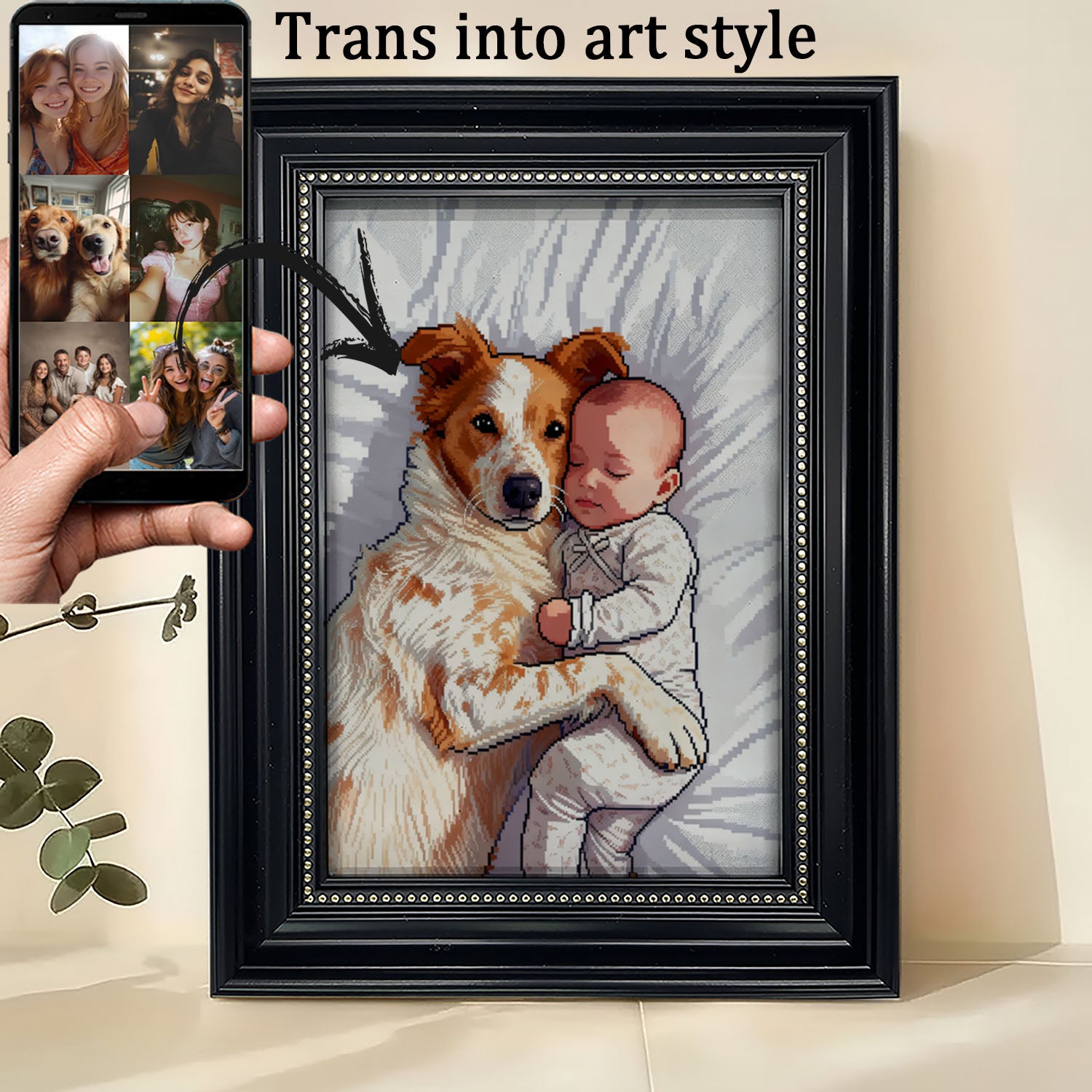 Custom Portrait Painting from Photos