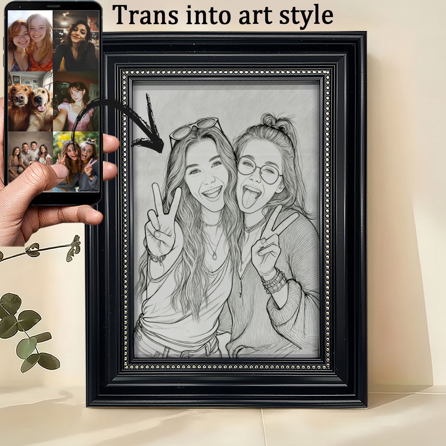 Custom Portrait Painting from Photos