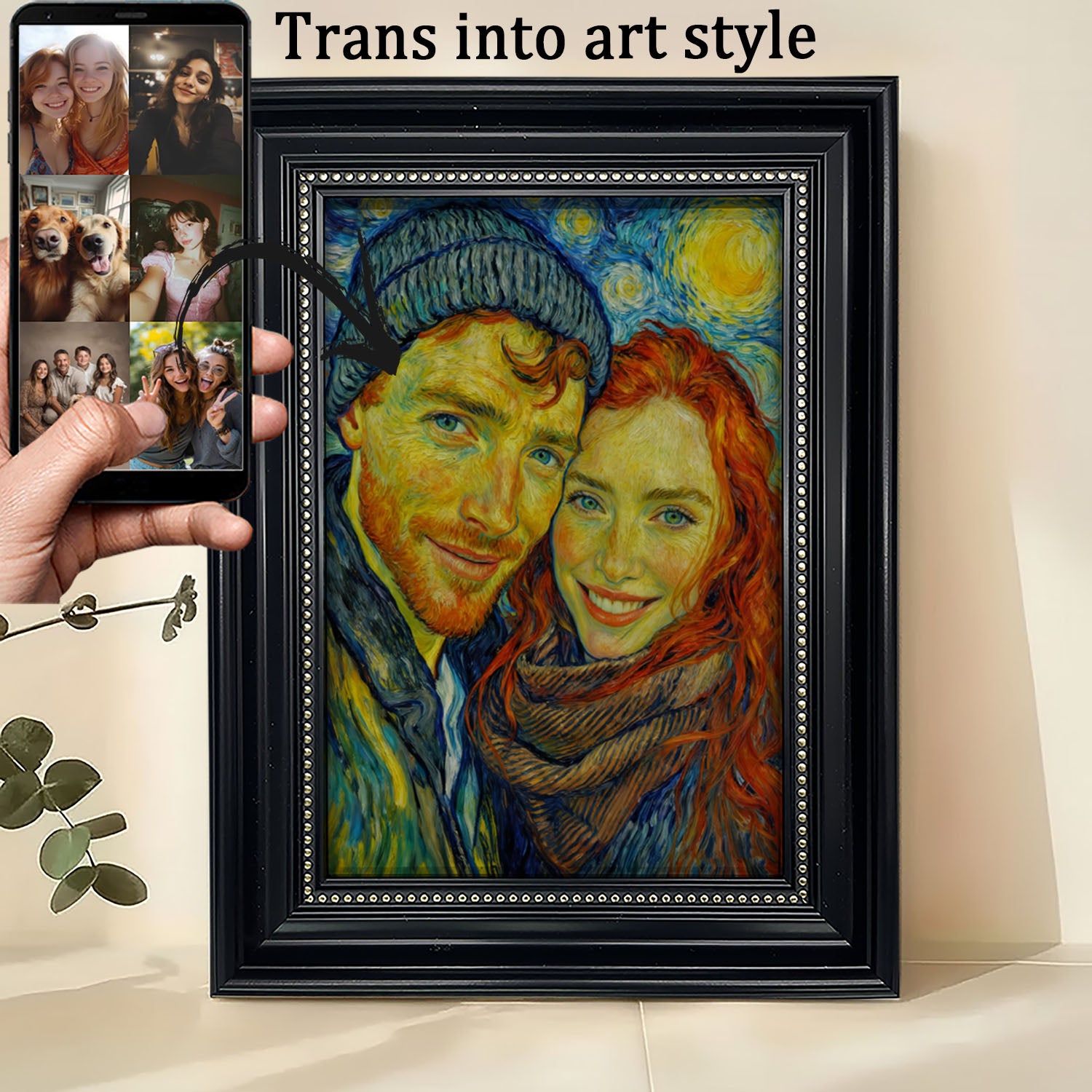 Custom Portrait Painting from Photos