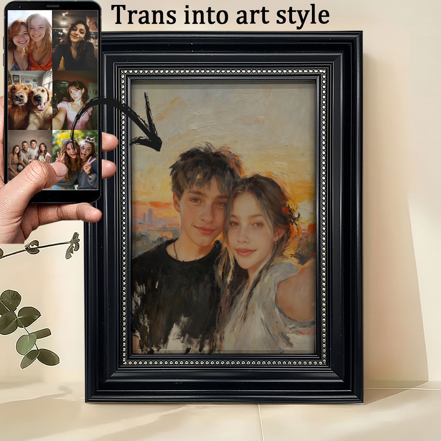 Custom Portrait Painting from Photos