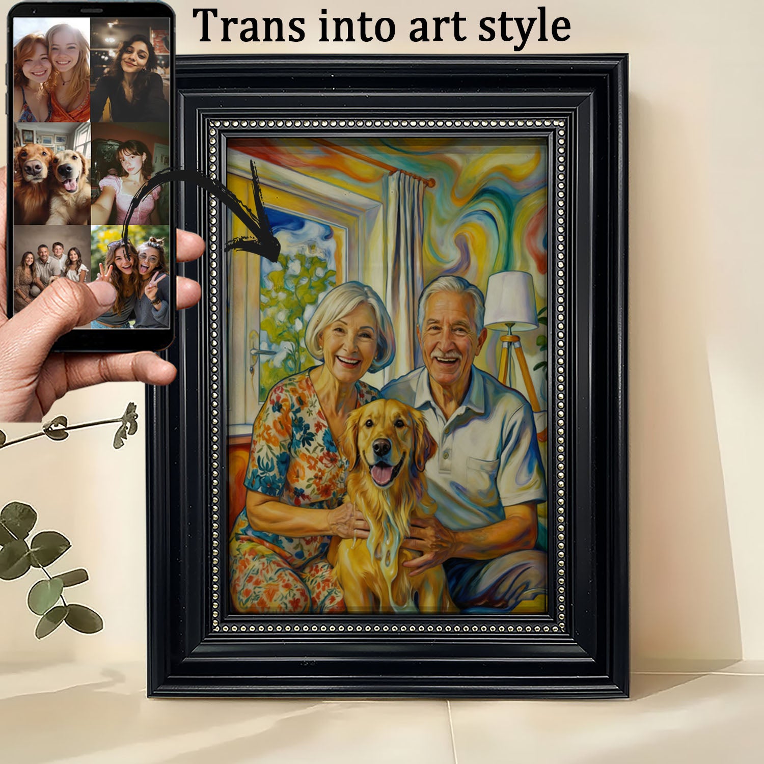 Custom Portrait Painting from Photos