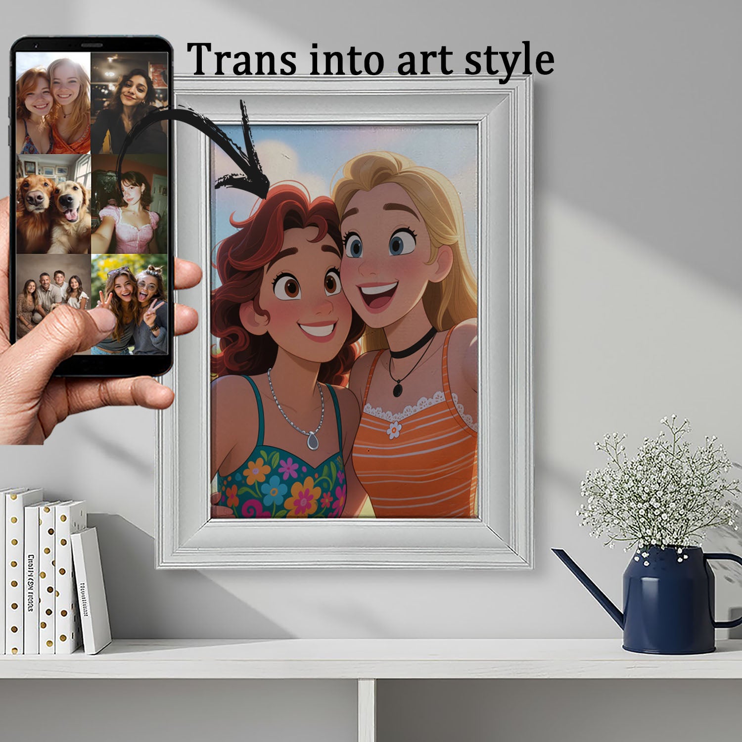 Custom Portrait Painting from Photos