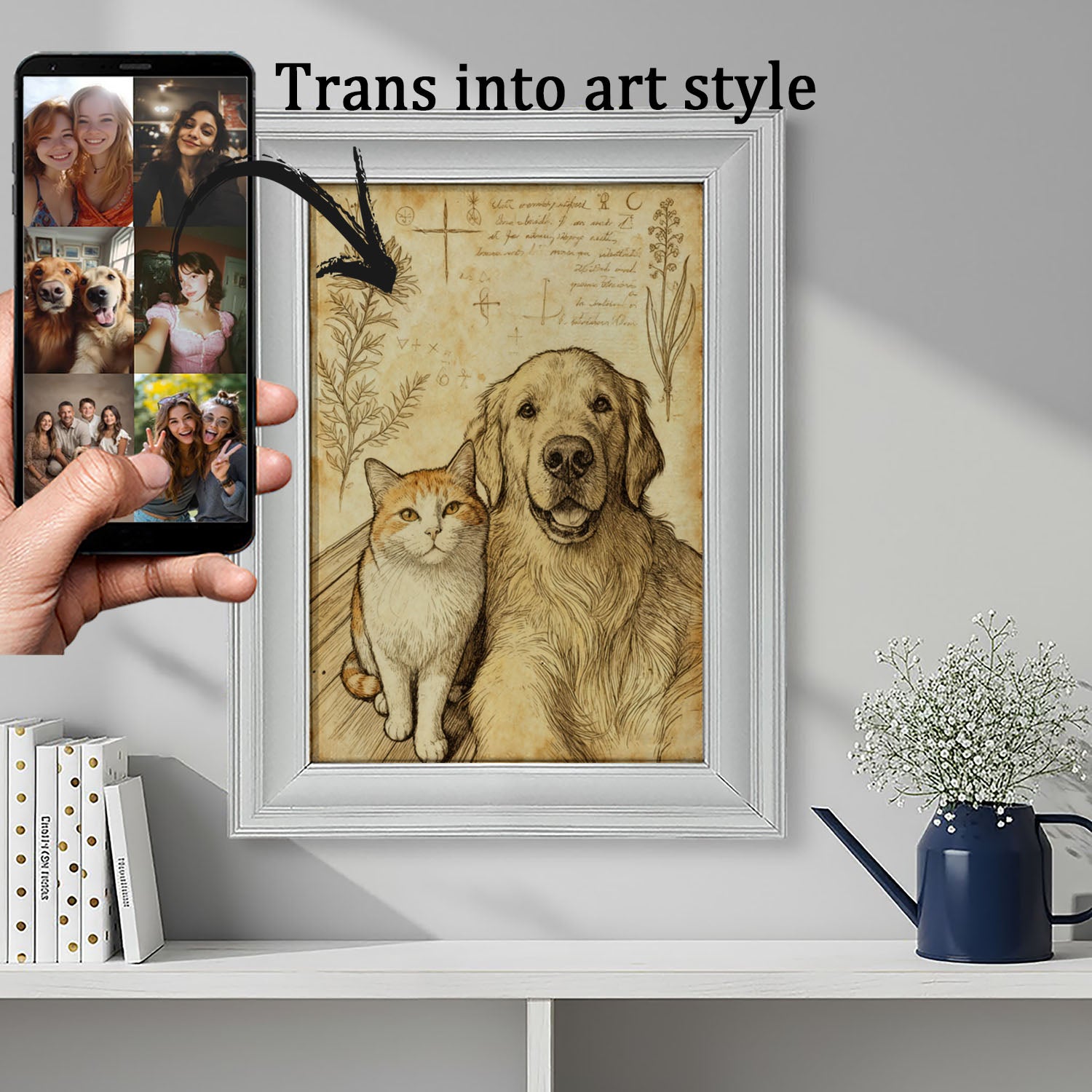 Custom Portrait Painting from Photos