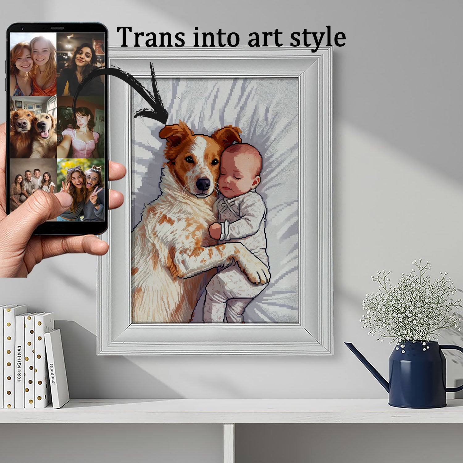 Custom Portrait Painting from Photos