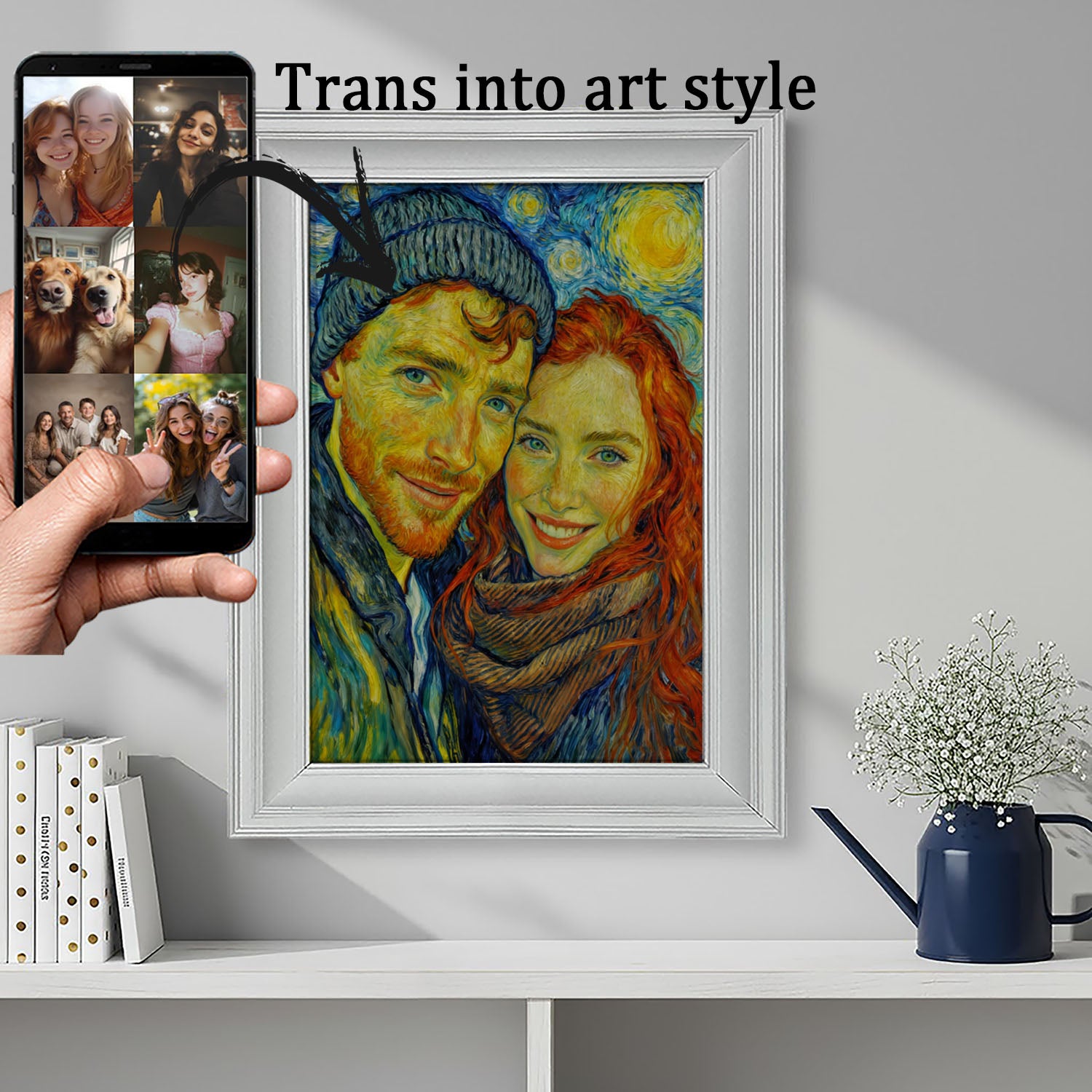 Custom Portrait Painting from Photos