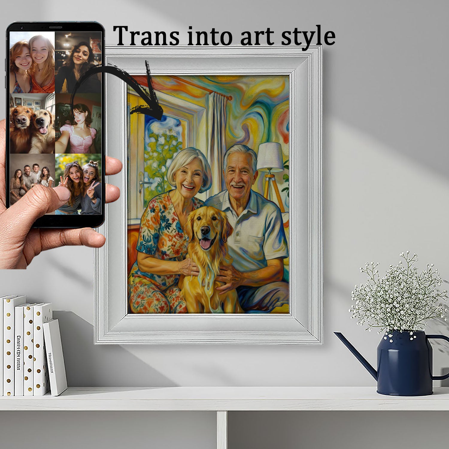 Custom Portrait Painting from Photos