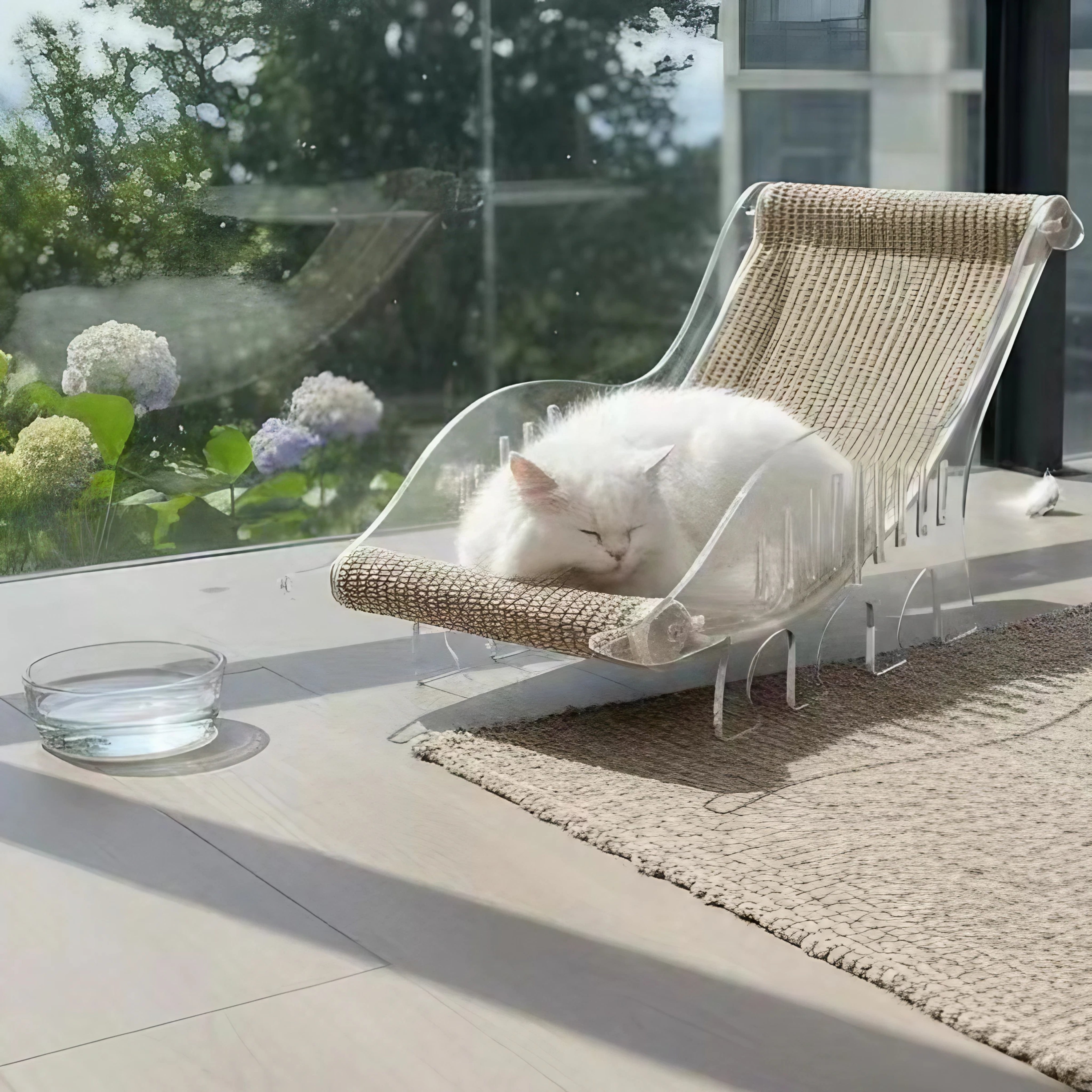 Cat bed for indoor cats  cat scratcher