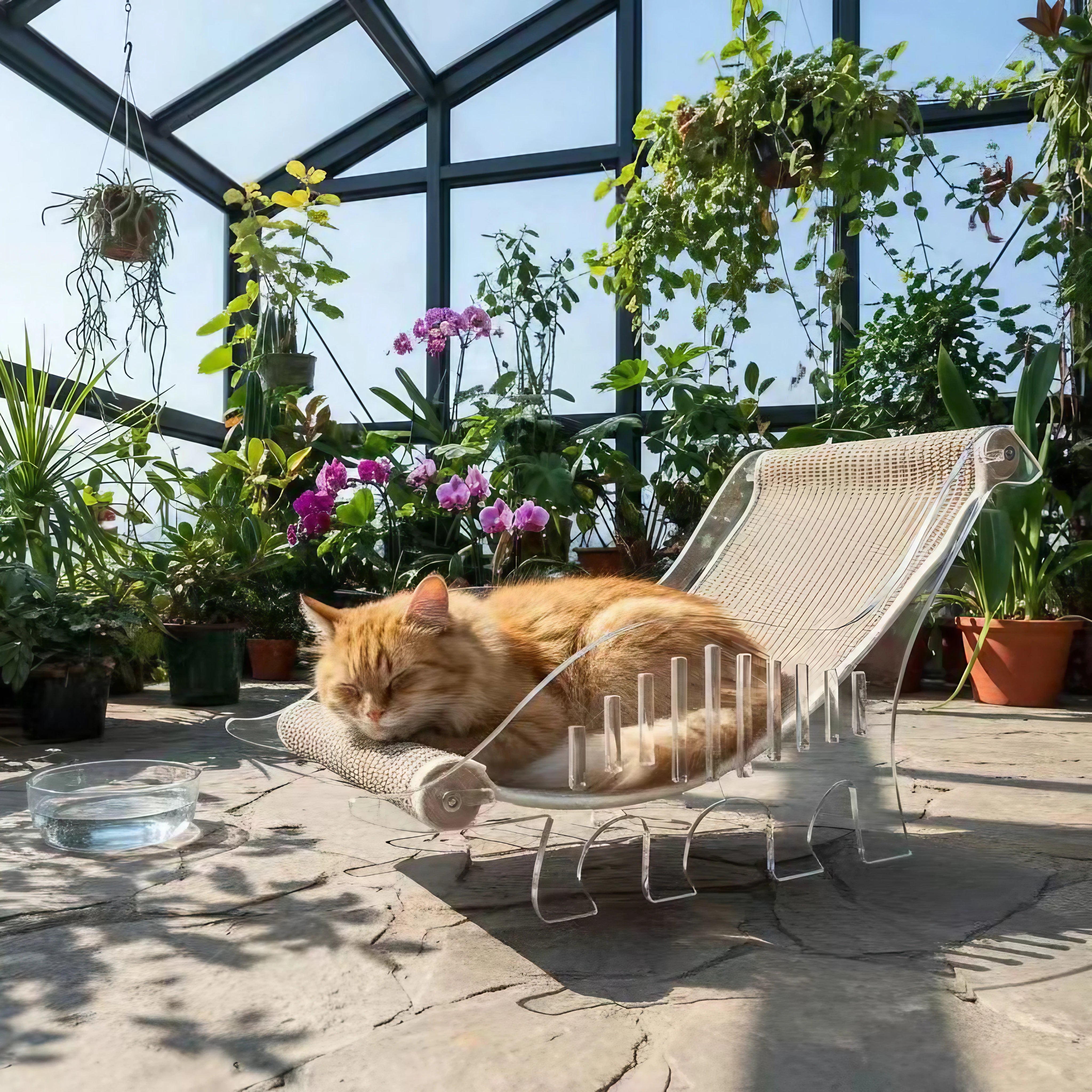 Cat bed for indoor cats  cat scratcher